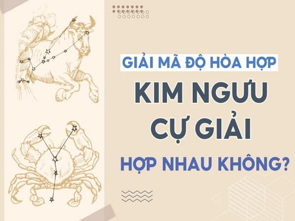Tình yêu Kim Ngưu và Cự Giải trong chuyện chăn gối và sự hòa hợp tâm hồn