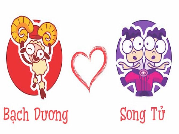Song Tử hợp với cung nào trong tình yêu: Bạch Dương
