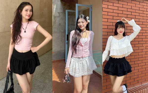 Kết hợp với áo croptop – Hack dáng cực đỉnh