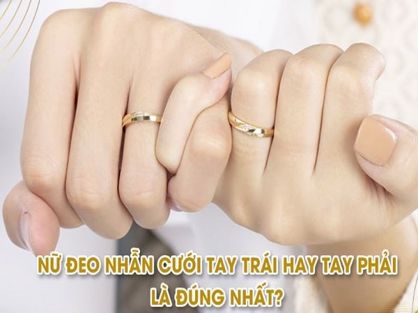 Nữ mệnh Thổ đeo nhẫn tay trái hay phải như nào?