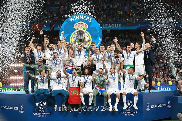 Real Madrid vô địch cúp C1 năm 2018